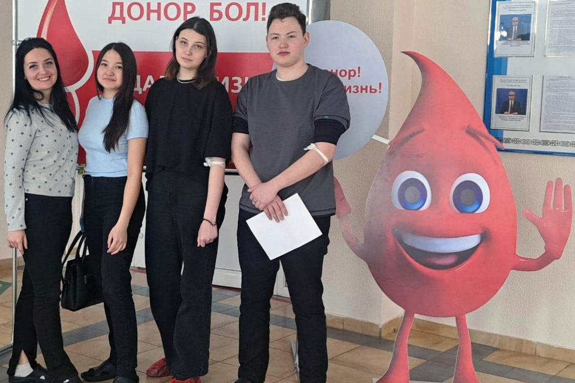 8 и 9 февраля состоялась выездная донорская акция в Областной центр крови